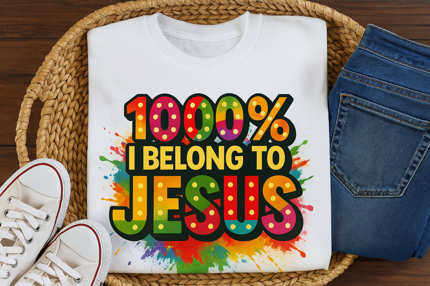 1000% I BELONG TO JESUS TSHIRT