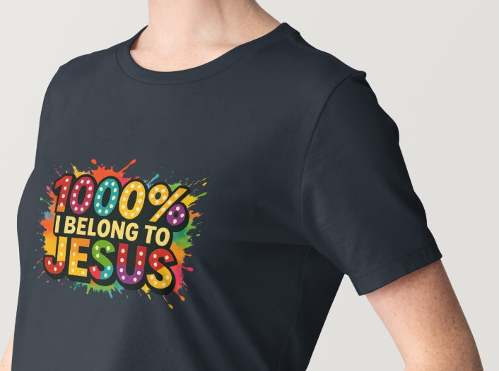 1000% I BELONG TO JESUS TSHIRT