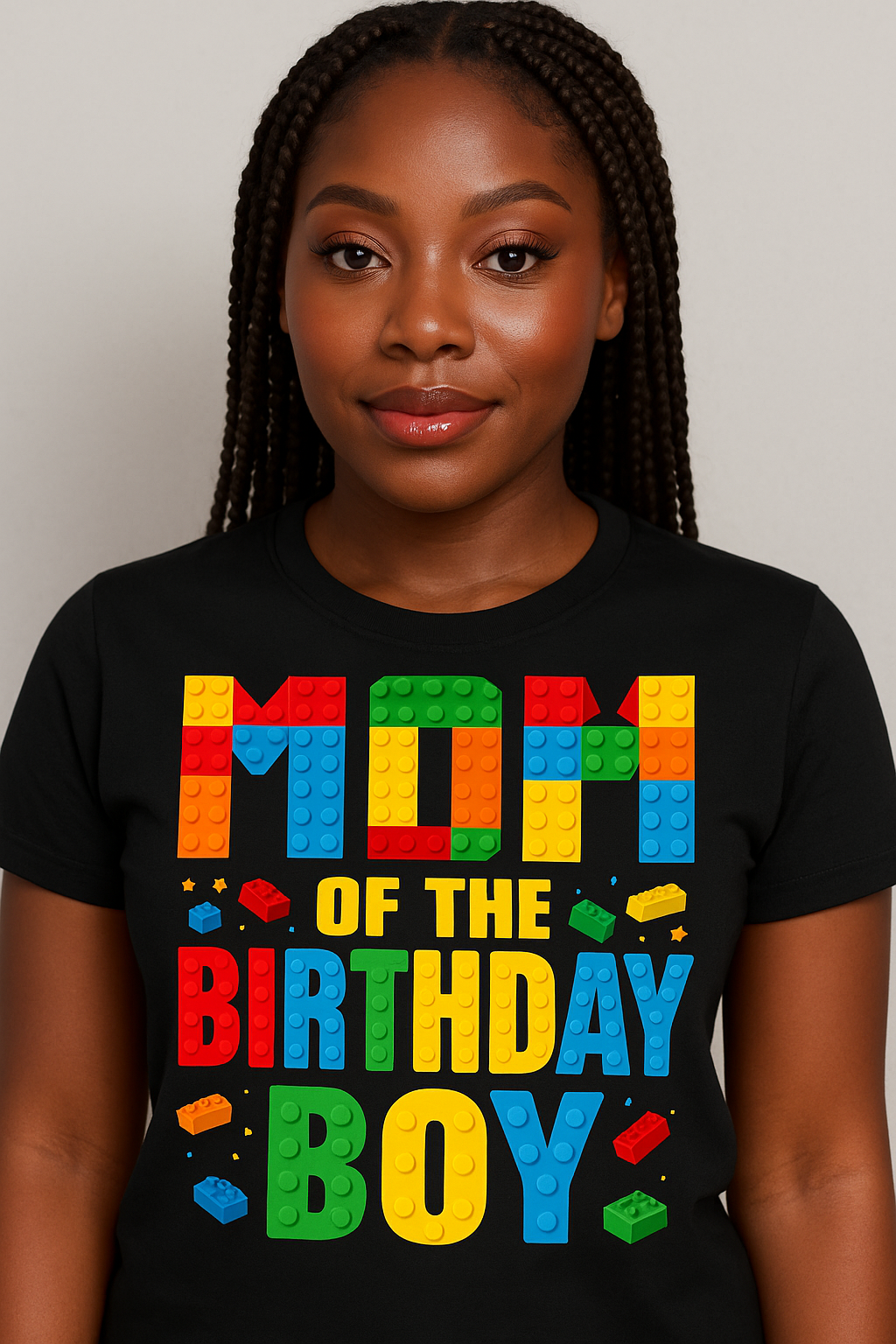 MOM of the birthday boy tee
