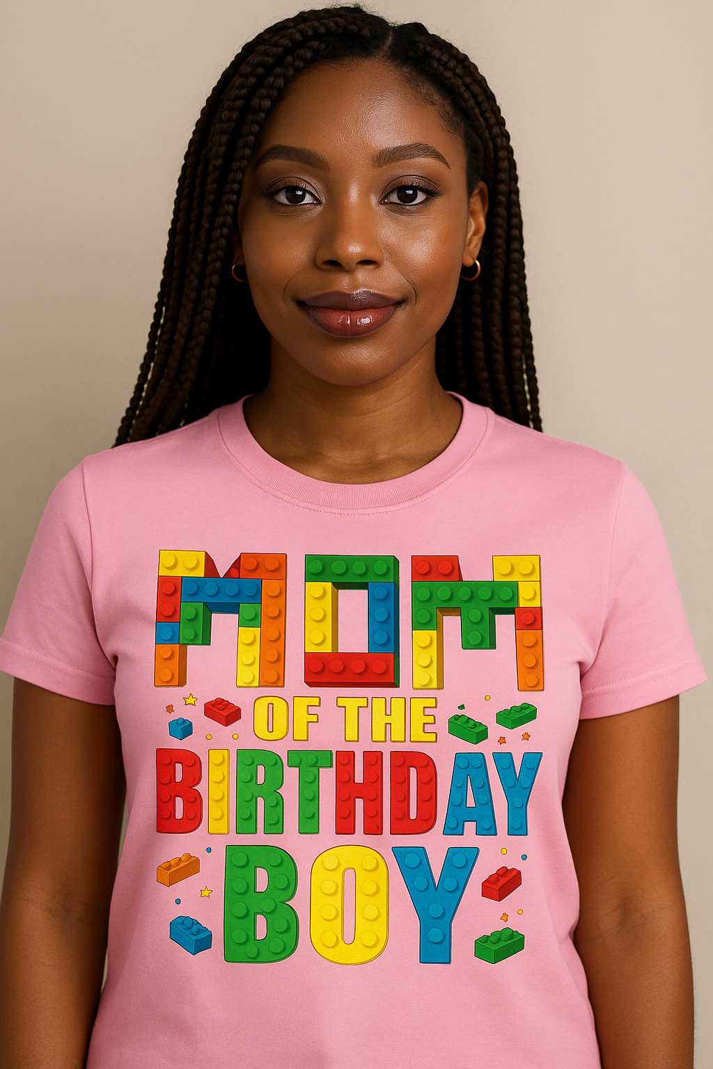 MOM of the birthday boy tee