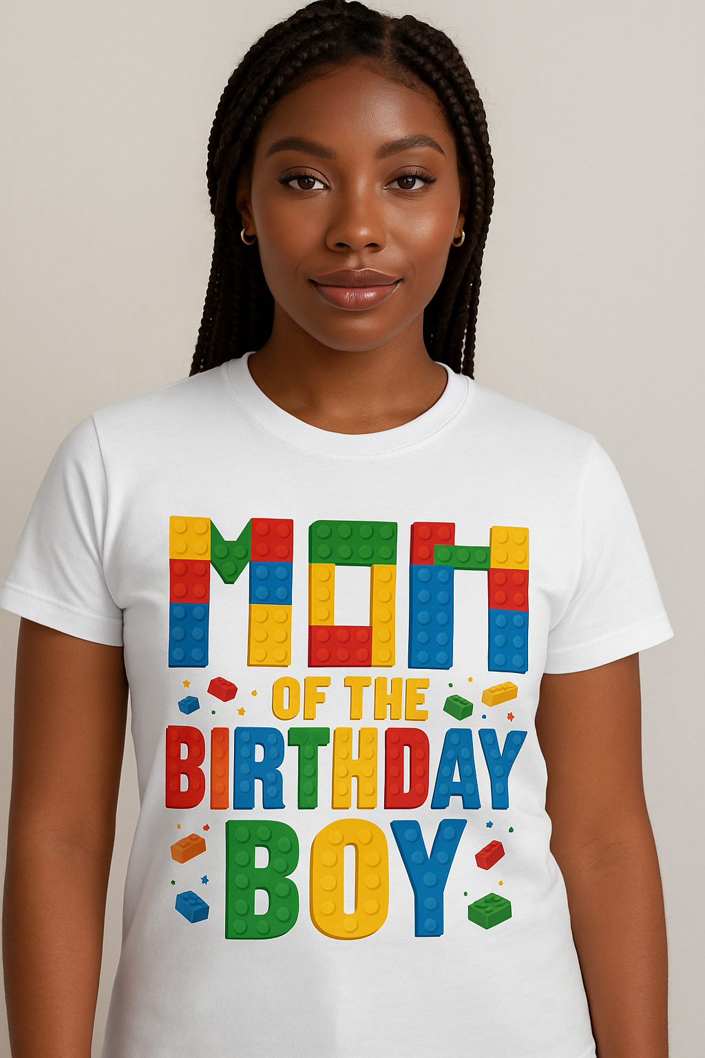 MOM of the birthday boy tee