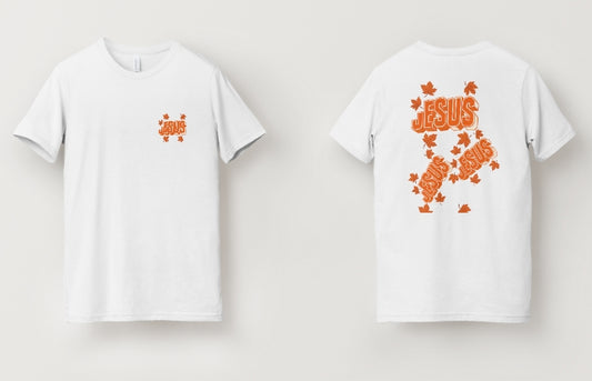 Fall Tee JESUS design