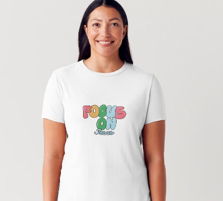 focus on Jesus tshirt